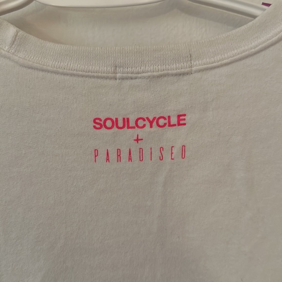SOULCYCLE X Paradised White palm tree sweatshirt - Picture 5 of 5
